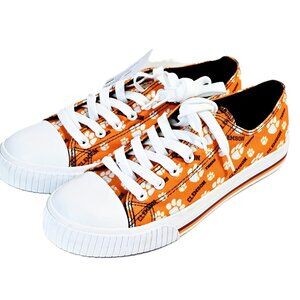 Clemson Tigers S. Carolina FOCO Low Top Canvas Sneakers – Women's Size 9 - NWT